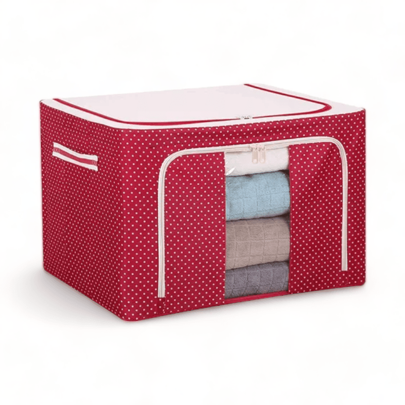 Bolso Organizador De Ropa Plegable Con Visor