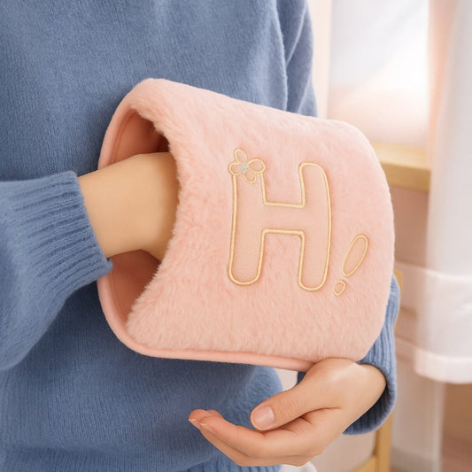 Bolsa de Agua Caliente Eléctrica con Funda de Peluche