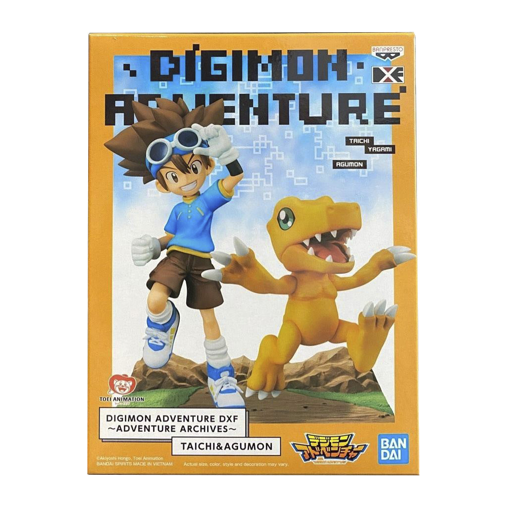 Boneco Banpresto Digimon Adventure Taichi & Agumon 18778