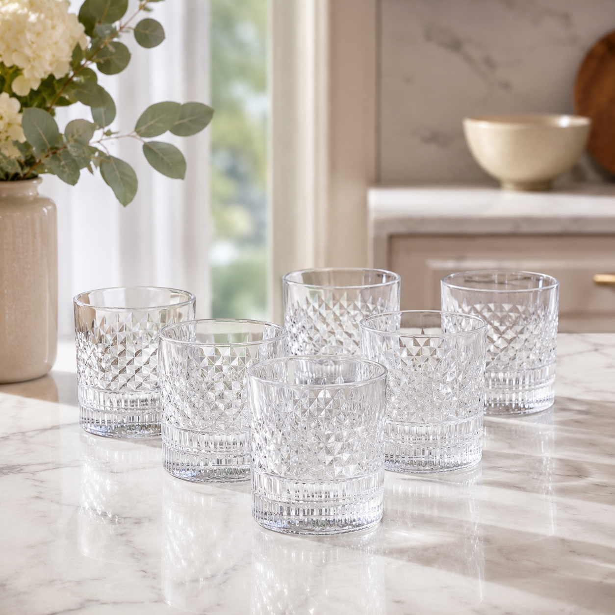 Set de Vasos de Cristal para Whisky (6 unidades)