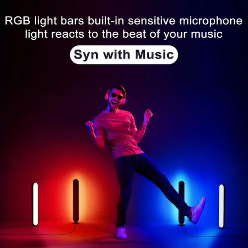 Led Light Bar Multicolor Con Control Remoto – Ideal Para Ambientar Cualquier Espacio