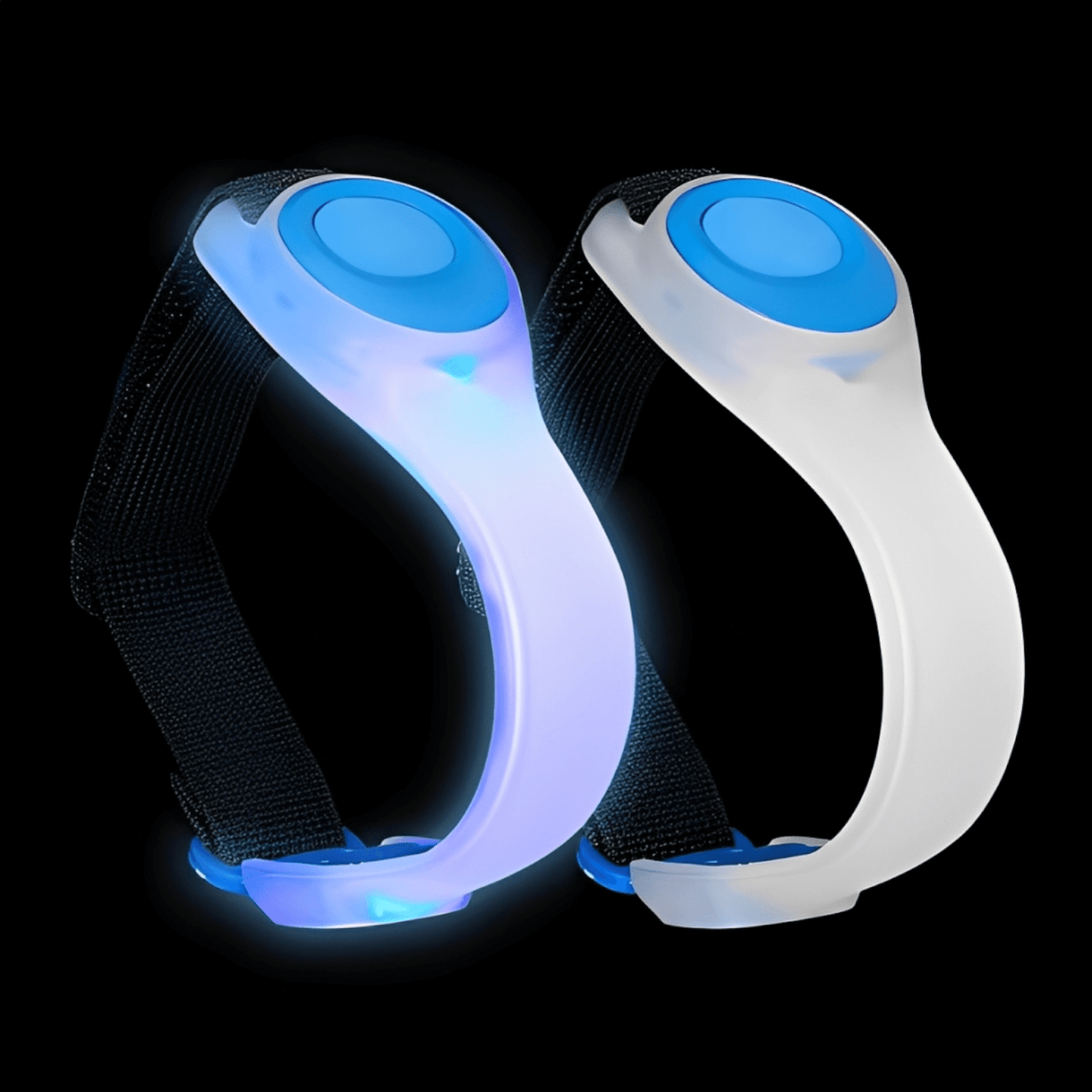 Brazalete Led Para Correr Y Ciclismo - Luz Multicolor | Banda Luminosa De Seguridad