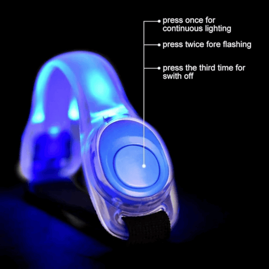 Brazalete Led Para Correr Y Ciclismo - Luz Multicolor | Banda Luminosa De Seguridad