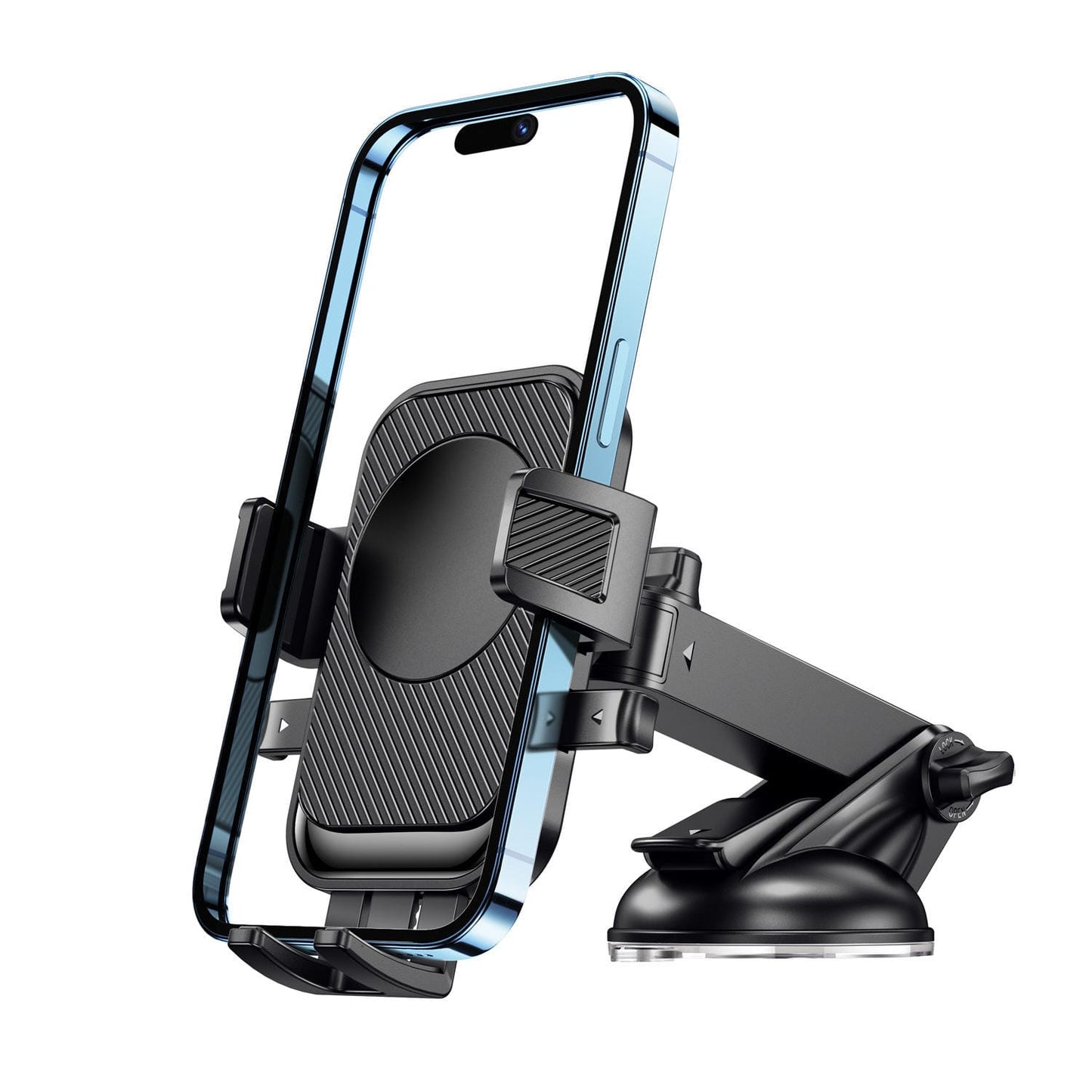 Soporte de Teléfono para Auto con Rotación 360° – ABS de Alta Calidad