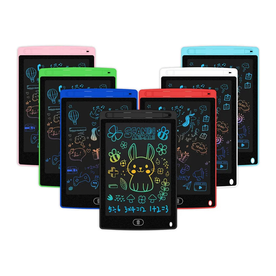 Tableta LCD Digital de Escritura 12 Pulgadas | Pizarra Mágica Infantil Ecológica - Pantalla a Color