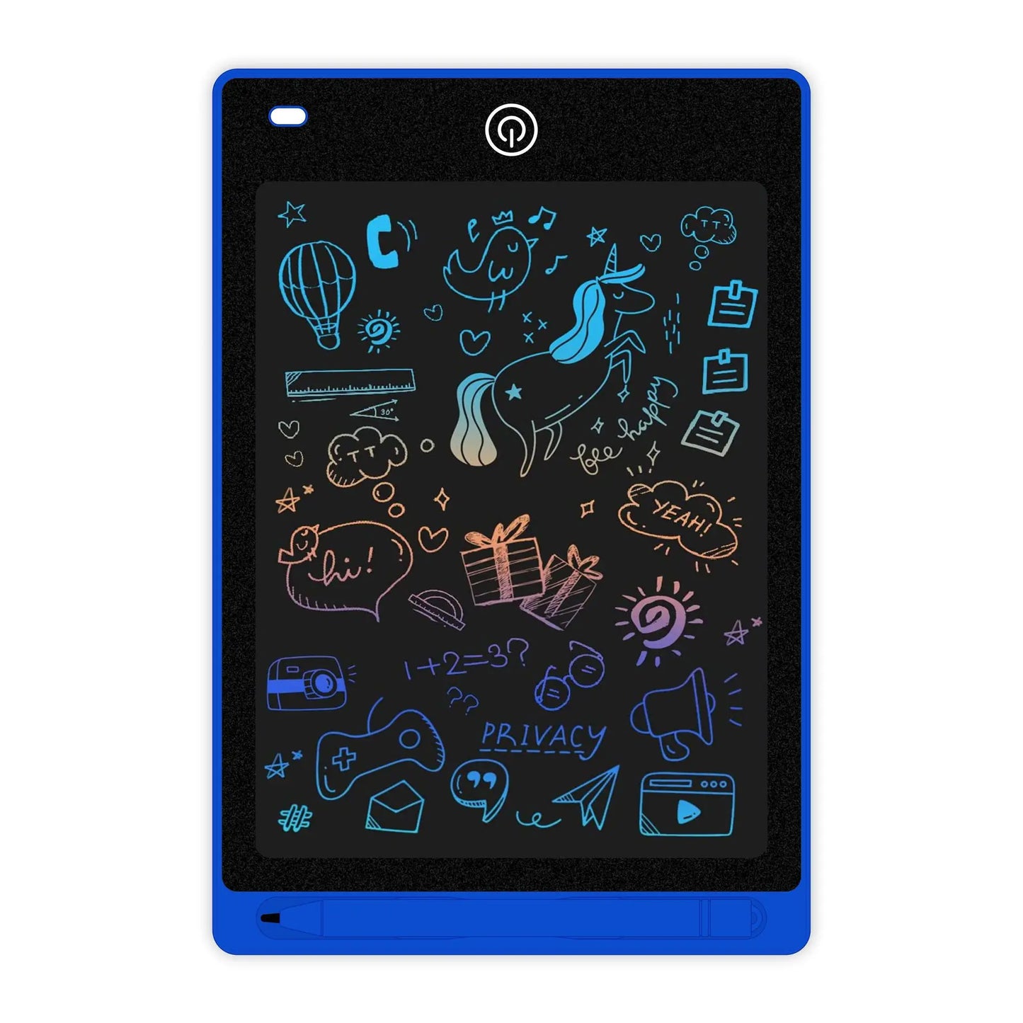 Tableta LCD Digital de Escritura 12 Pulgadas | Pizarra Mágica Infantil Ecológica - Pantalla a Color