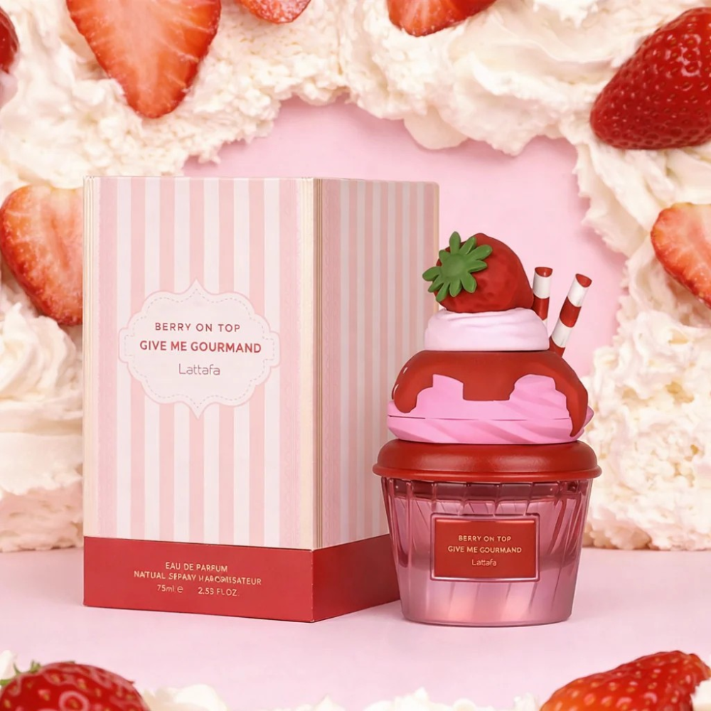 Perfume Lattafa Berry On Top Eau de Parfum 75ml | Fragancia Frutal y Dulce para Mujer