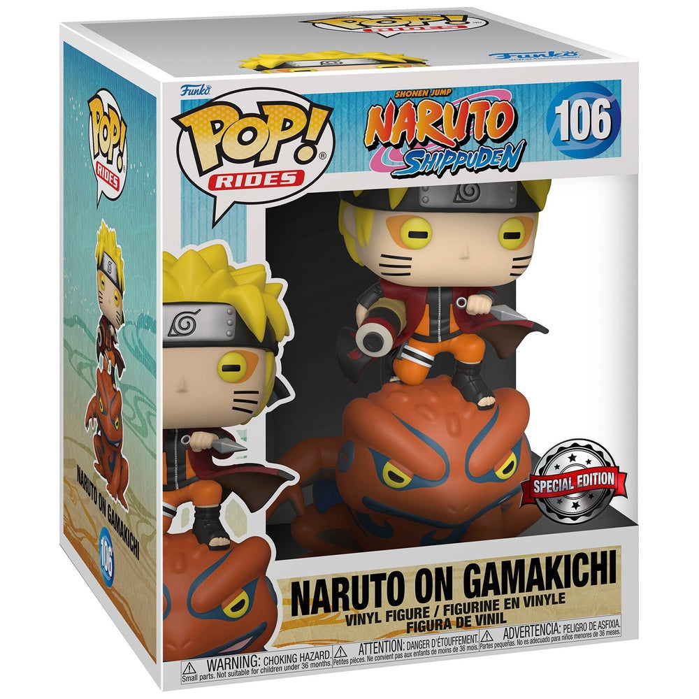 Funko Pop Naruto On Gamakichi Naruto Exclusive 106