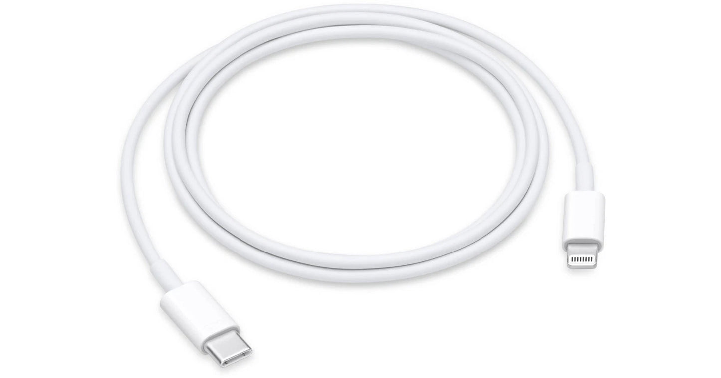 Cable Lightning para iPhone | Carga Rápida y Datos 1 Metro | USB-A o USB-C