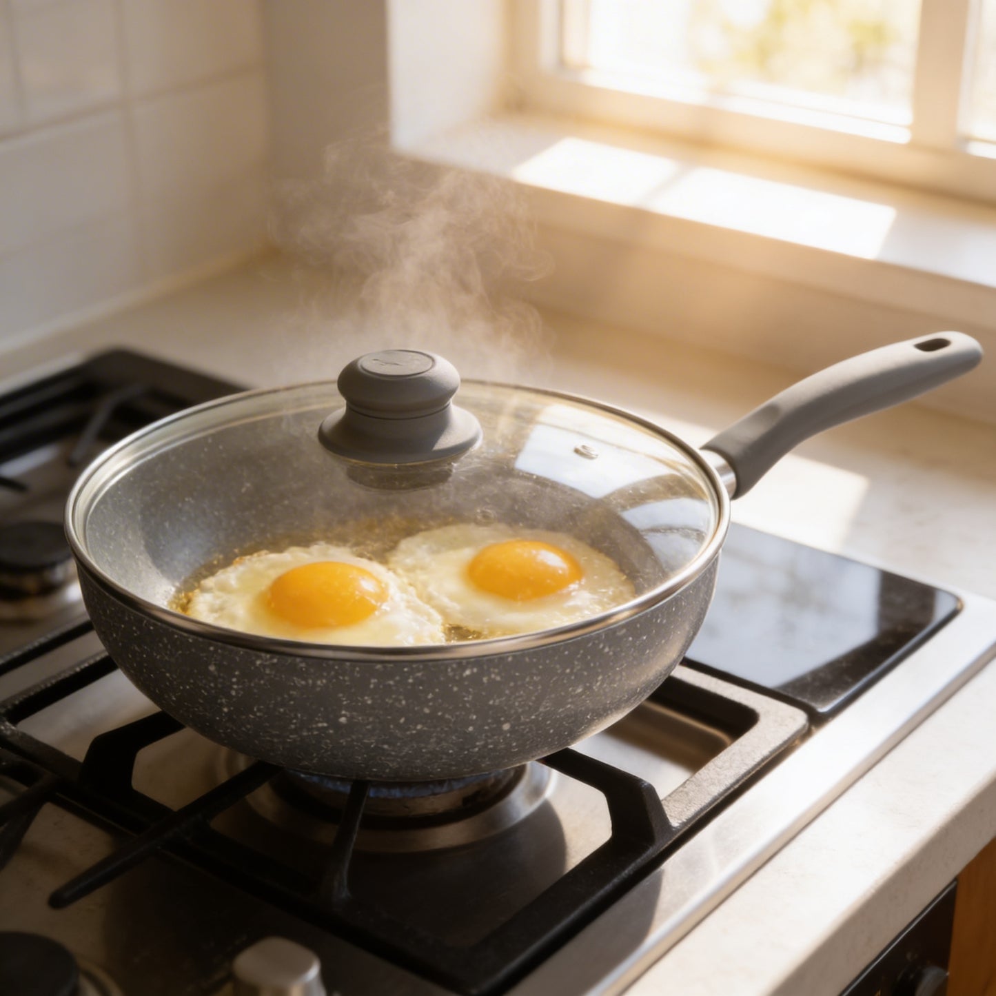 Wok Granitos Sartén Antiadherente Cool Bazar