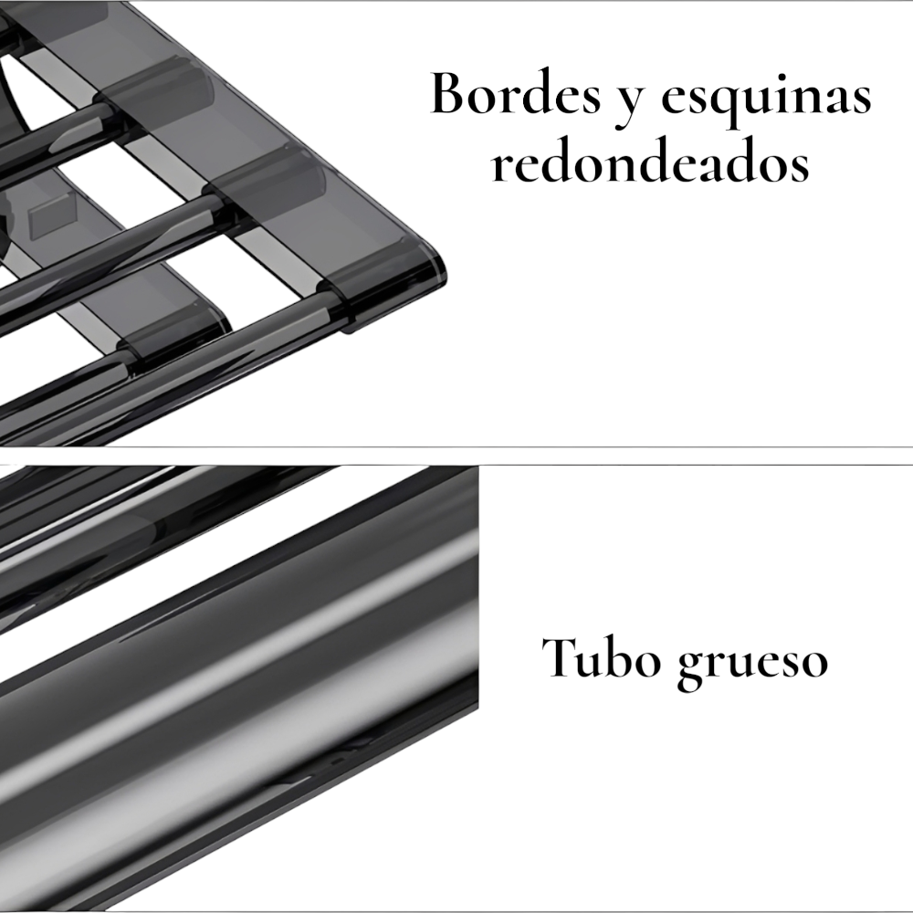 Toallero Plegable Con Ventosa De Succión - Estante De Baño Multifunción Con Ganchos Bl702J10