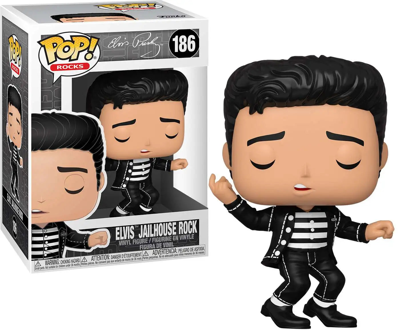 Funko Pop! Music: Elvis Presley - Elvis (Jailhouse) (186)
