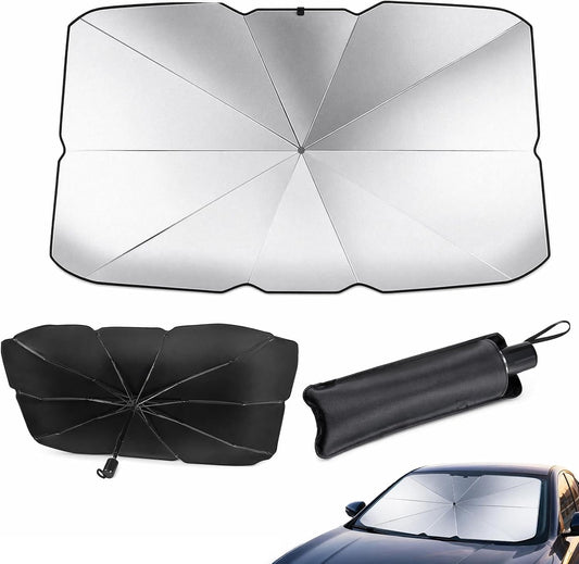 Sombrilla Parasol Auto Plegable – Protector Solar Parabrisas