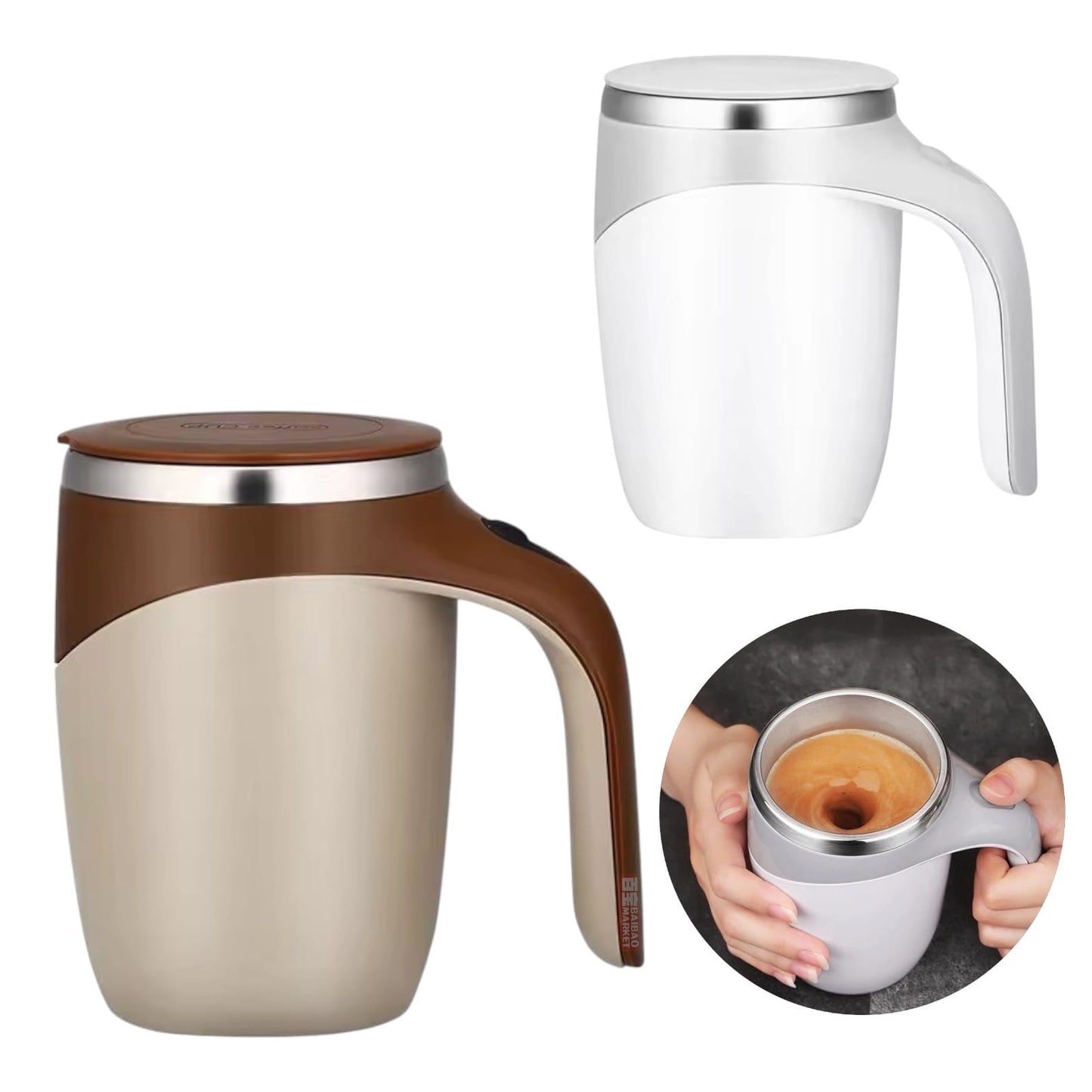 Vaso Cafe Con Batidor Usb