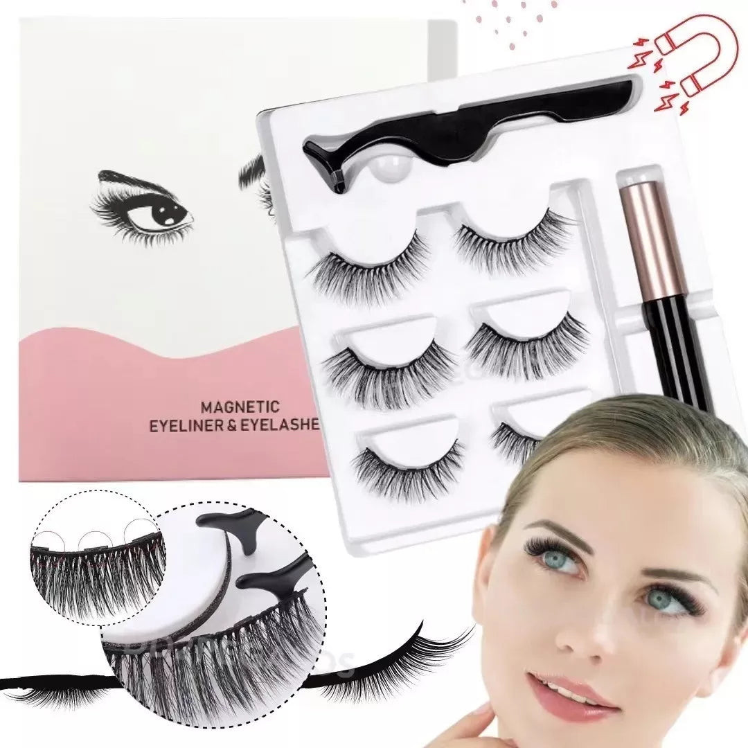 Kit Caja Pestanas Magentic Magnetic Eyeliner