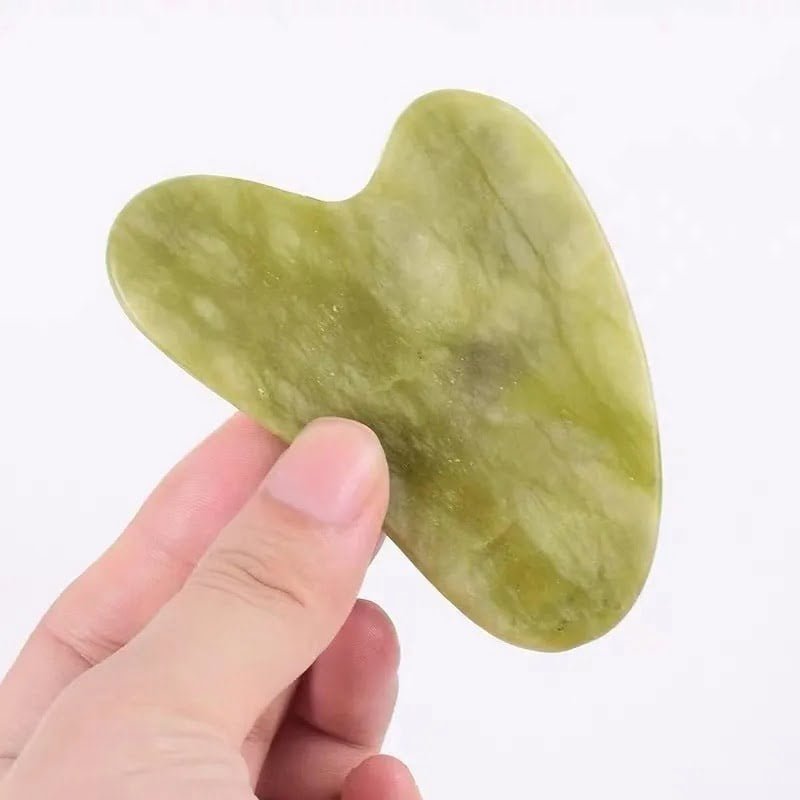 Guasha Piedra Jade Original Masajeador