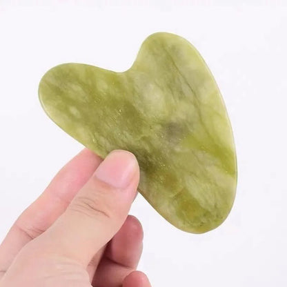 Guasha Piedra Jade Original Masajeador