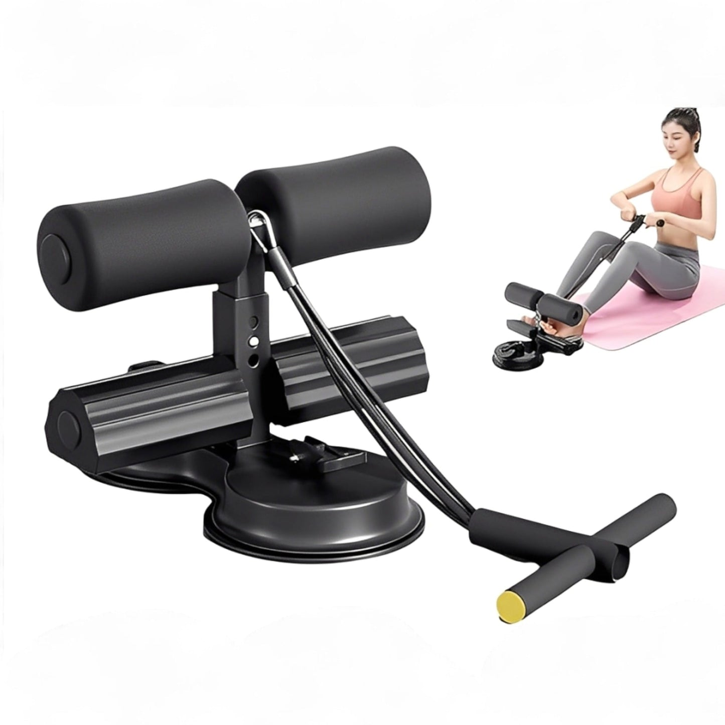 Soporte Para Ejercicio Abdominal Con Banda Elastica Dl1245