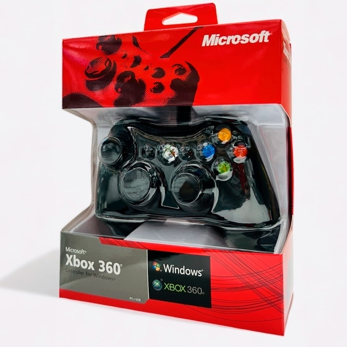 Joystick XBOX 360 Con Cable Compatible Con Pc Conexión Original