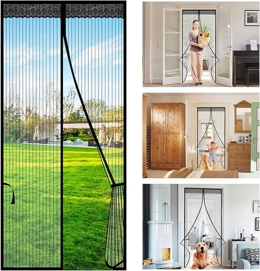 Protector Mosquetero Mosquito Cortina Imantada