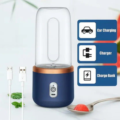 Licuadora Usb 400Ml Con Vaso