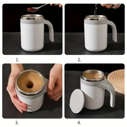 Vaso Cafe Con Batidor Usb