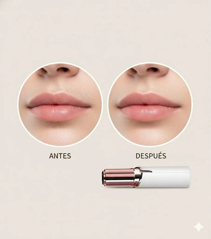 Depilador Facial Femenina Indolora 2 En 1 Recargable Usb - Cejas Y Bozo