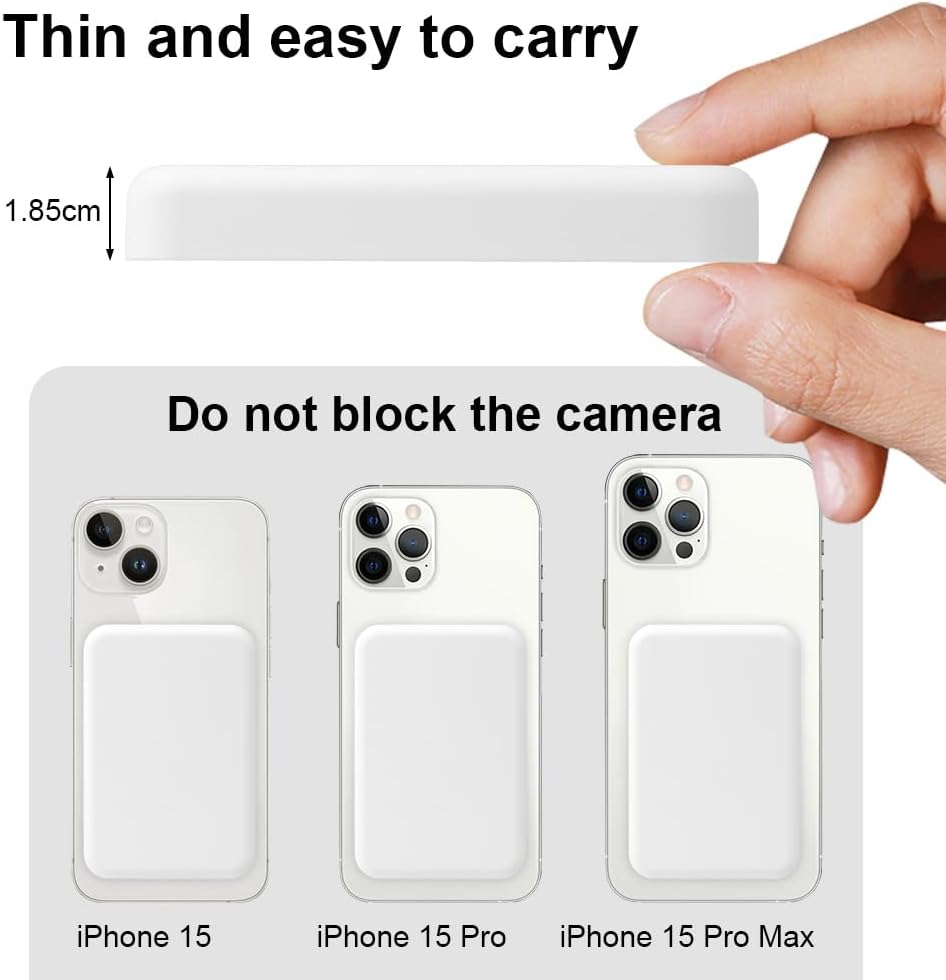 Cargador Portátil Magnético para iPhone 5000 mAh