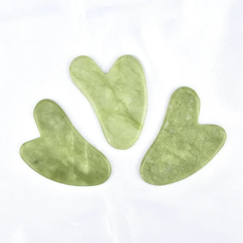 Guasha Piedra Jade Original Masajeador