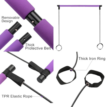 Barra De Ejercicios De Pilates Y Cinta De Resistencia