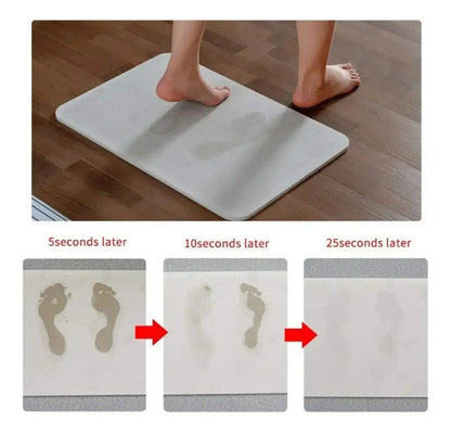 Placa Absorbente Para Baño Alfombra Agua 60X39 Cm