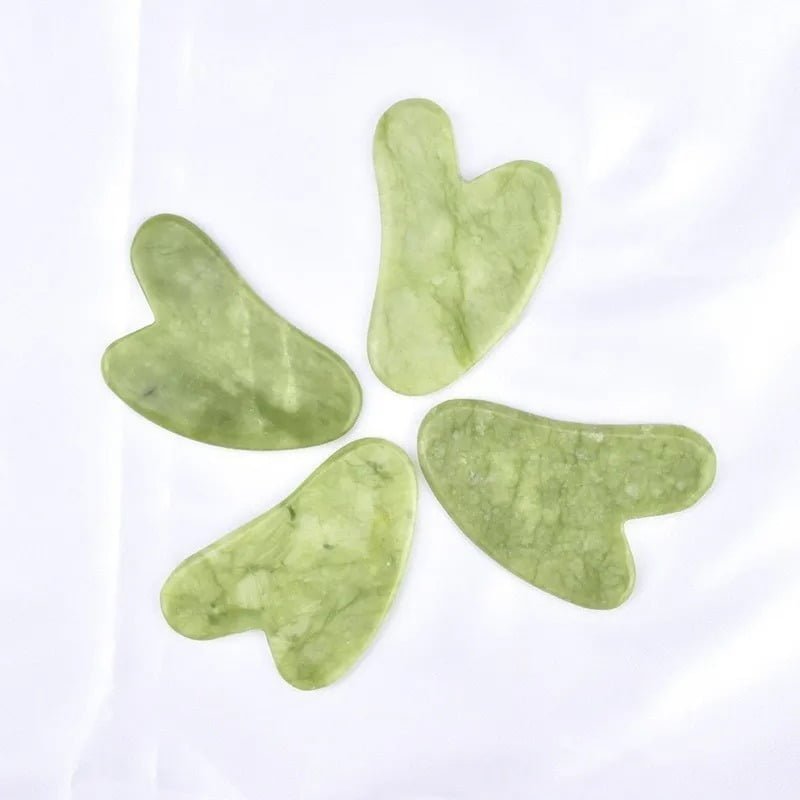 Guasha Piedra Jade Original Masajeador