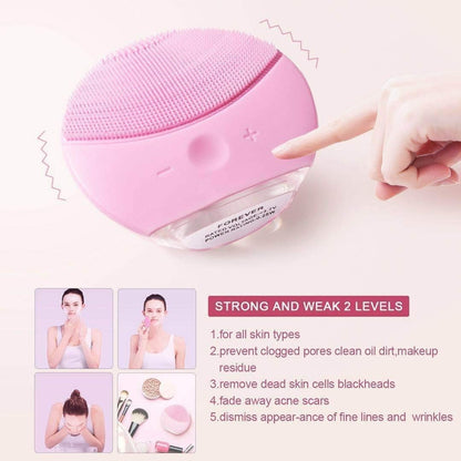 Limpiador Forever Recargable Masajeador Facial