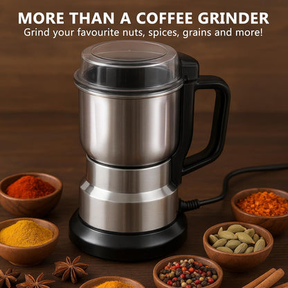 Máquina Trituradora Eléctrica de Cereales, Café y Frutos Secos 500 ml – 300 W