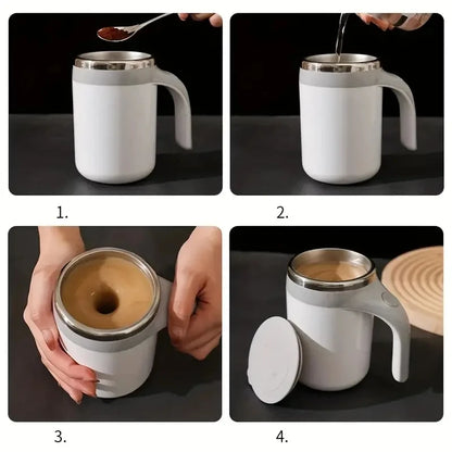 Vaso Cafe Con Batidor Usb