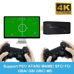 Consola HDMI Juegos Retro Game Stick Emulador + 2 Joysticks 64gb Nuevo 2025