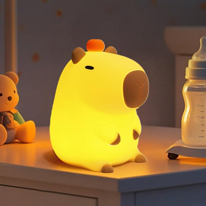 Capybara Velador Lampara Led Silicona