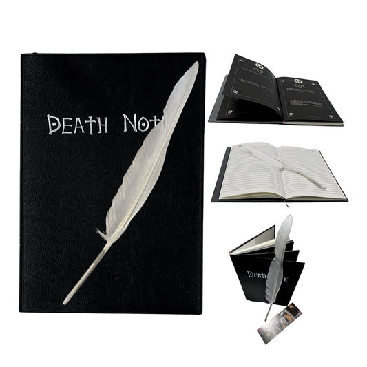 Cuaderno de Death Note Con Bolígrafos de Plumas
