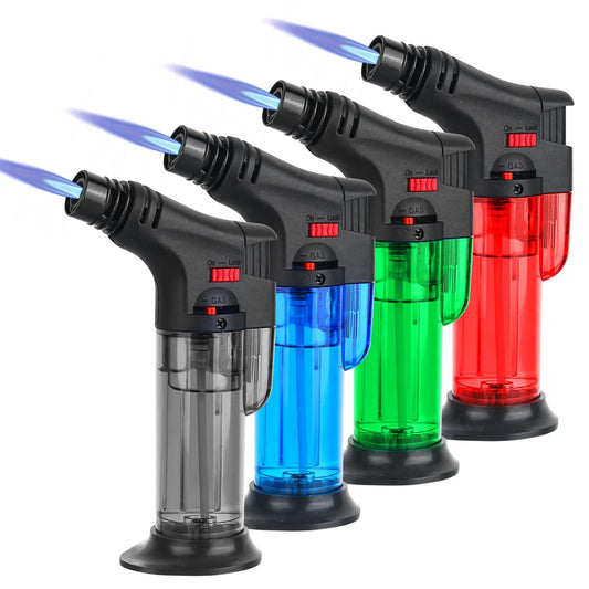 Encendedor Soplete Recargable para Camping y Cocina