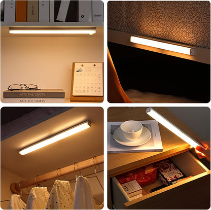 Led Bajo Mesada Recargable Con Sensor 50Cm Luz