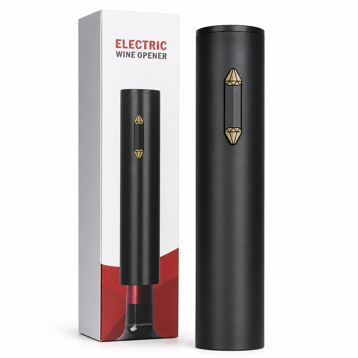 Abridor de Vinos Eléctrico con Carga USB