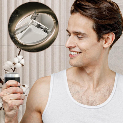 Afeitadora Eléctrica Portátil Recargable para Hombre