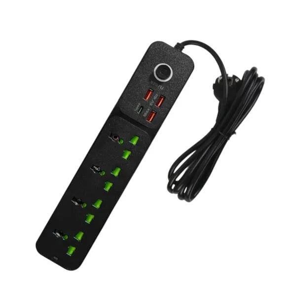Barra Alargue Zapatilla 220V 4 Puertos Usb 1 Tipc
