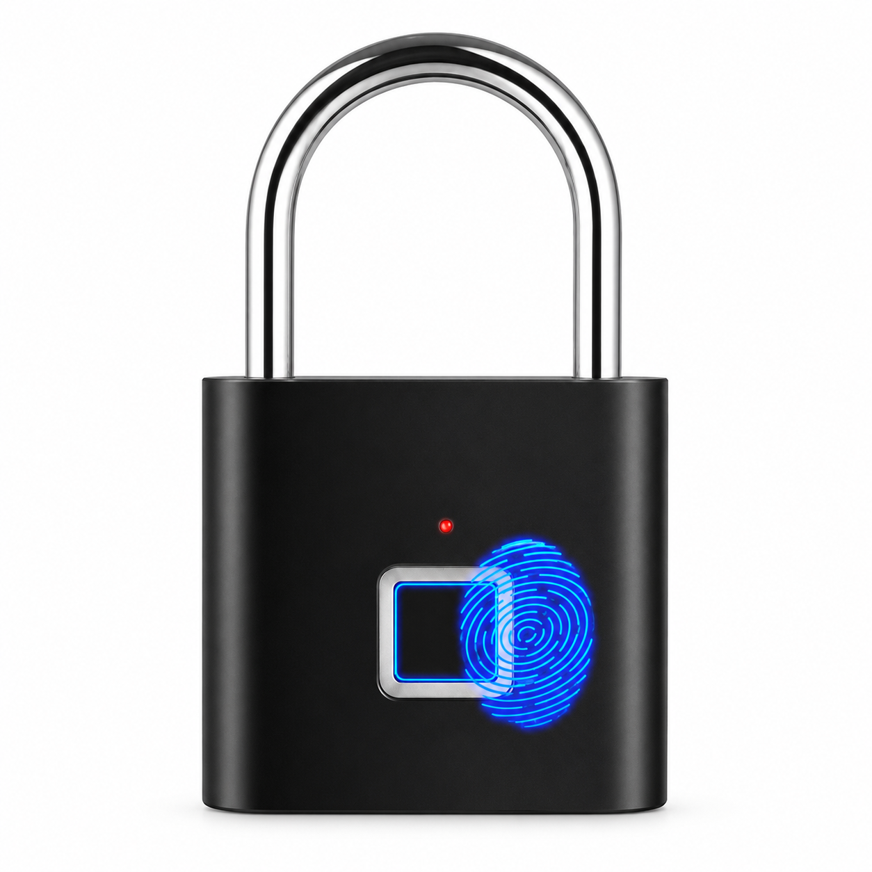 Candado De Huella Digital Acero Tactil Usb Resistente Agua