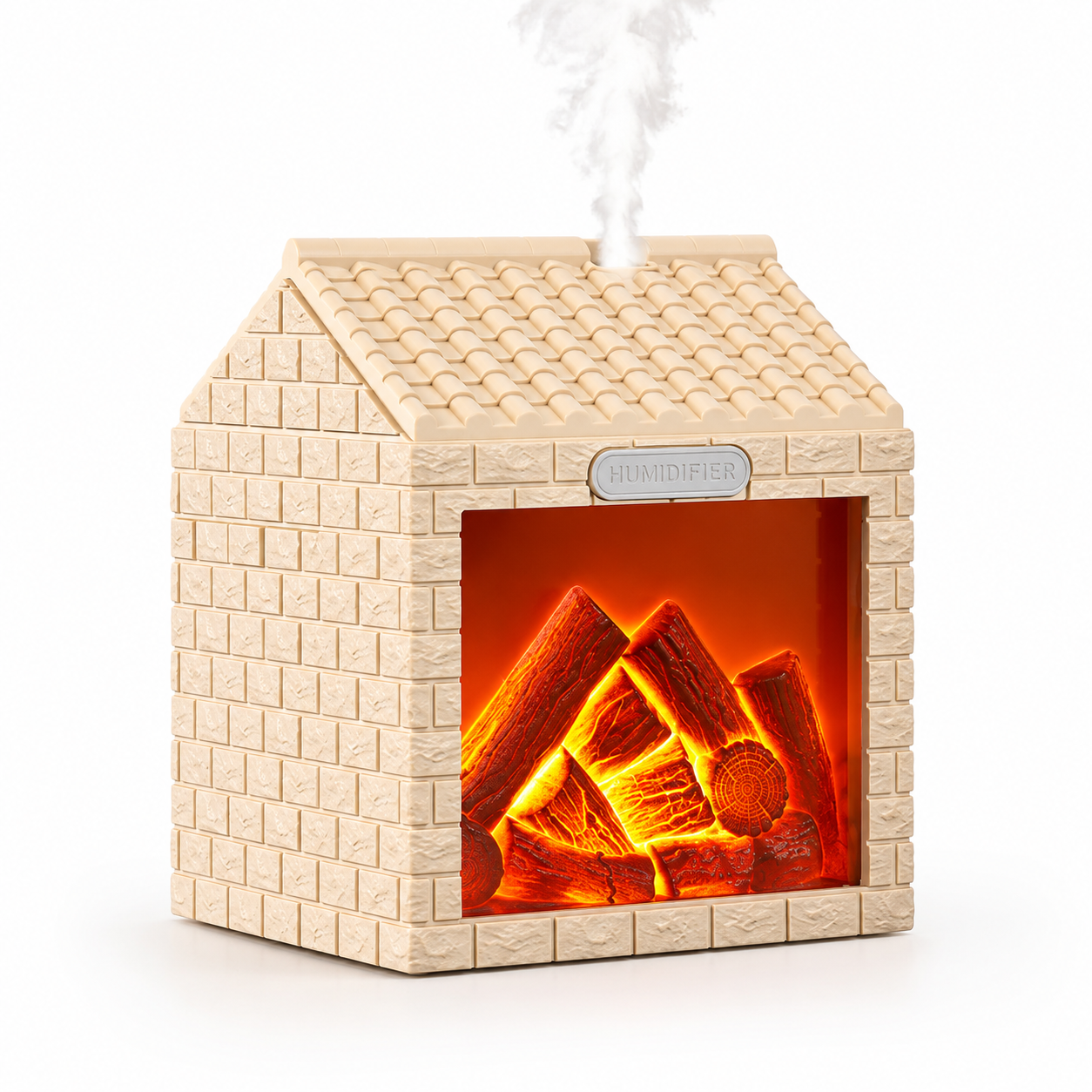 Humidificador Difusor De Aromas Casa Retro Con Efecto Llama
