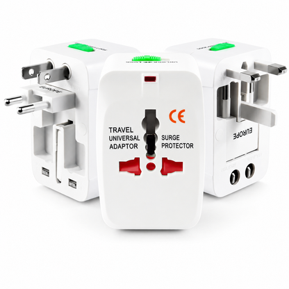 Adaptador Universal Viajero Viaje Enchufe Mundial Reforzado