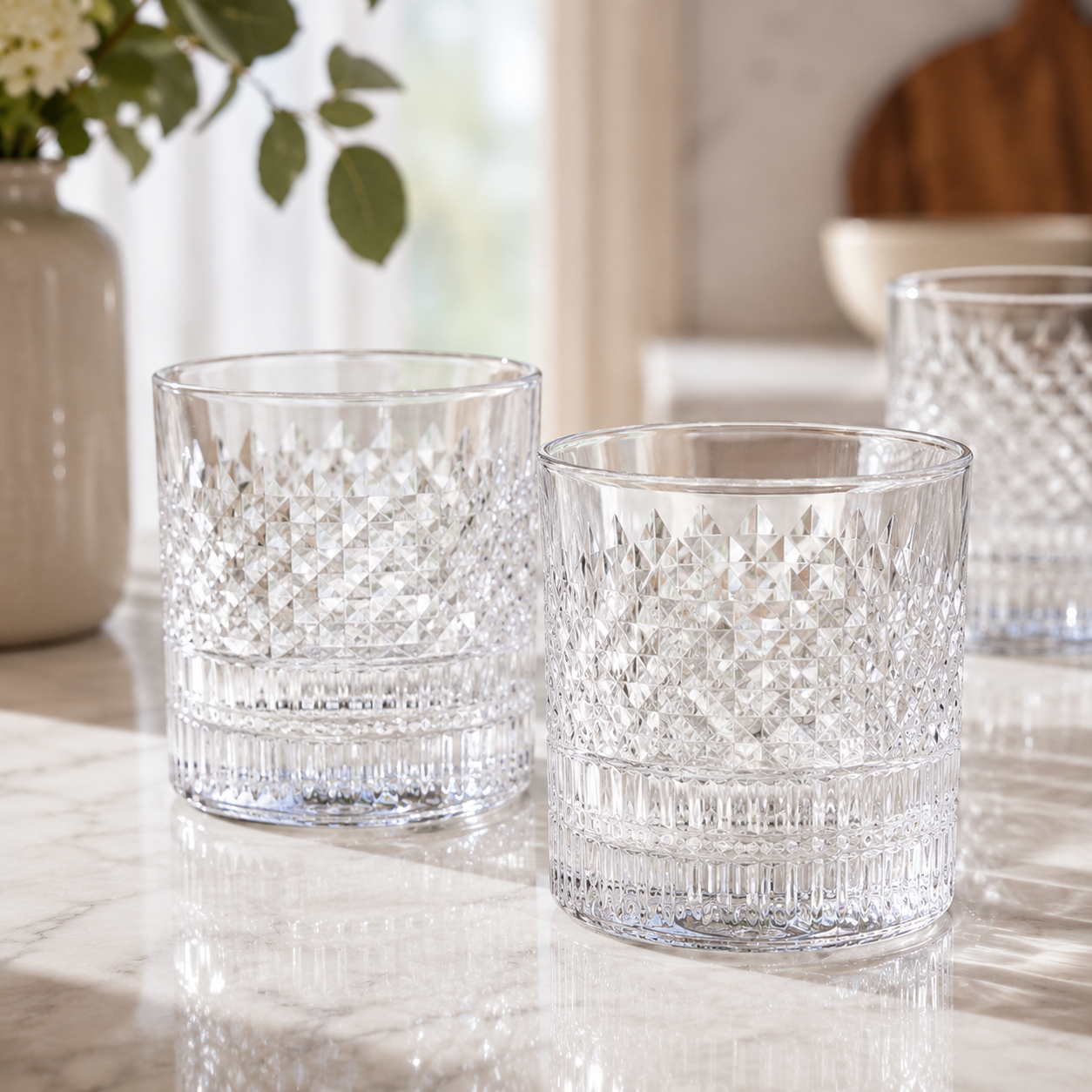 Set de Vasos de Cristal para Whisky (6 unidades)
