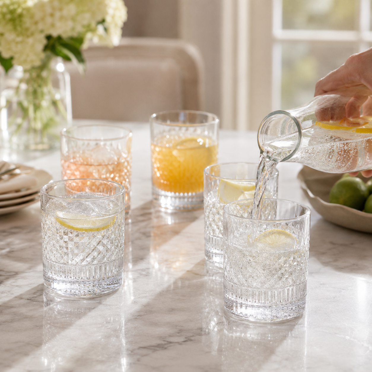 Set de Vasos de Cristal para Whisky (6 unidades)