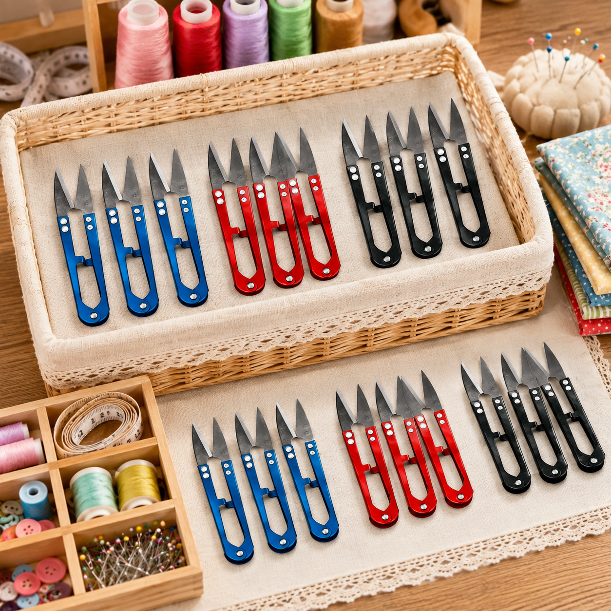 Mini Tijera Multiuso Coser y Pescar – Pack x12