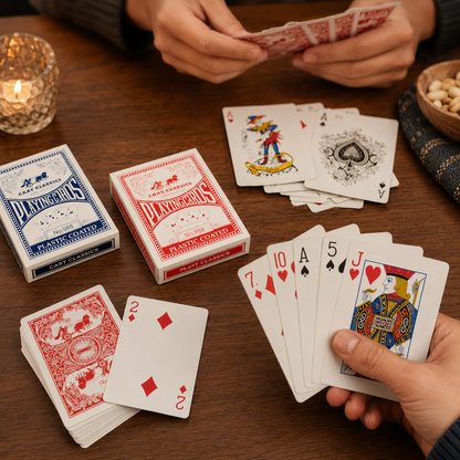 Mazo de Cartas Poker Importadas No.988 Plastificadas x12 Mazos